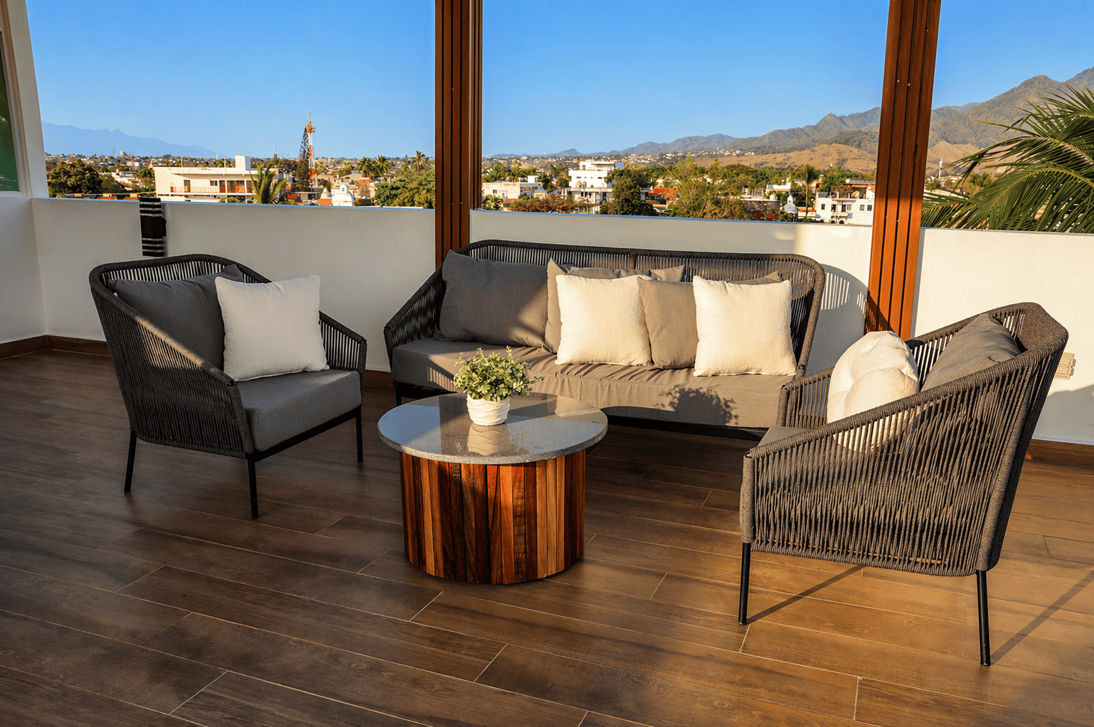 Rooftop con jacuzzi